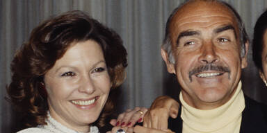 Pamela Salem und Sean Connery