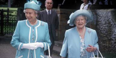 Queen Mum und Queen Elizabeth II