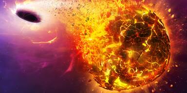 Alarm: Schwarzes Loch dreht sich Richtung Erde!