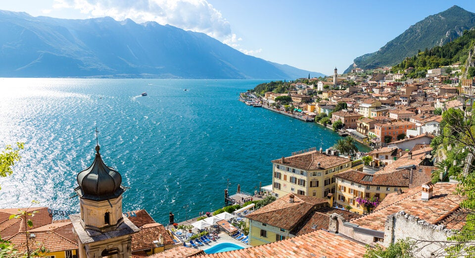 Die Altstadt in Limone sul Garda.