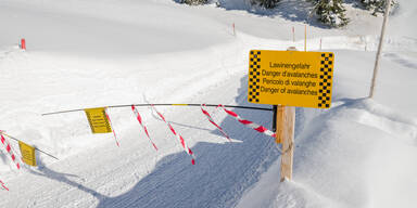 Symboldbild: Lawinenabgang