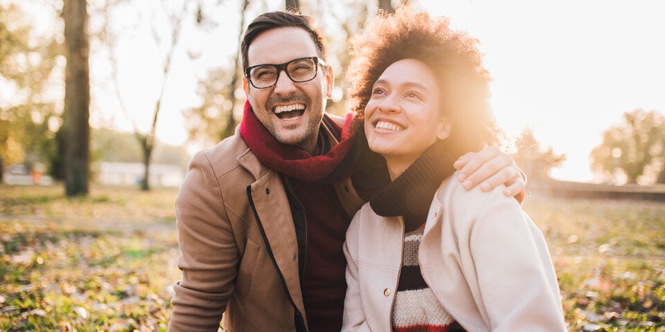 Valentinstag Paar Sonne