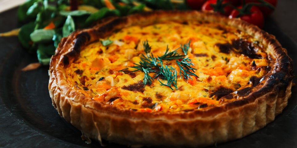 Karottentarte basisch.