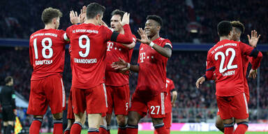Bayern siegte 3:1 gegen Schalke