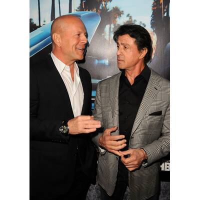 Bruce Willis & Sylvester Stallone