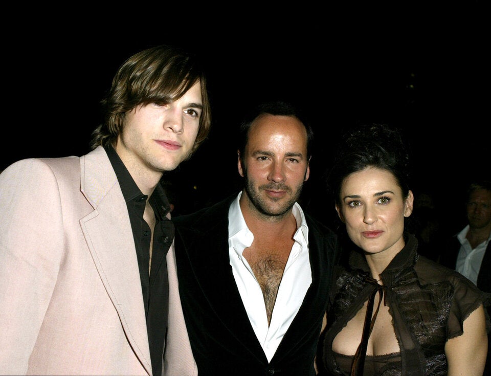 Ashton Kutcher, Tom Ford und Demi Moore