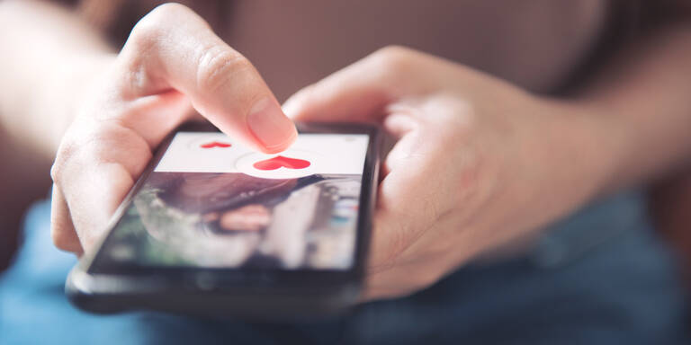 Symbolbild Dating-App