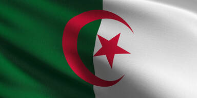 Flagge Algerien