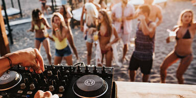 Party Strand Maturareise