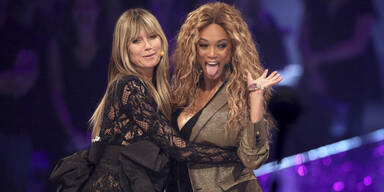 Heidi Klum und Tyra Banks 