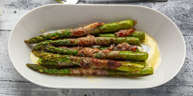 Saltimbocca vom Spargel