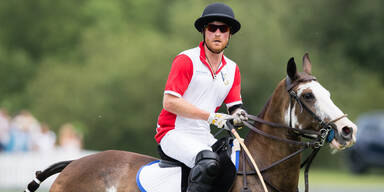 Aufregung: ''Öko-Prinz'' Harry fliegt mit Privatjet von Polospiel heim