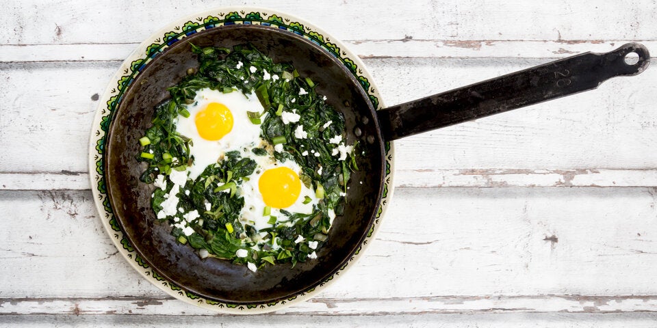 Zum Brunch: Shakshuka vielfältig aufgetischt