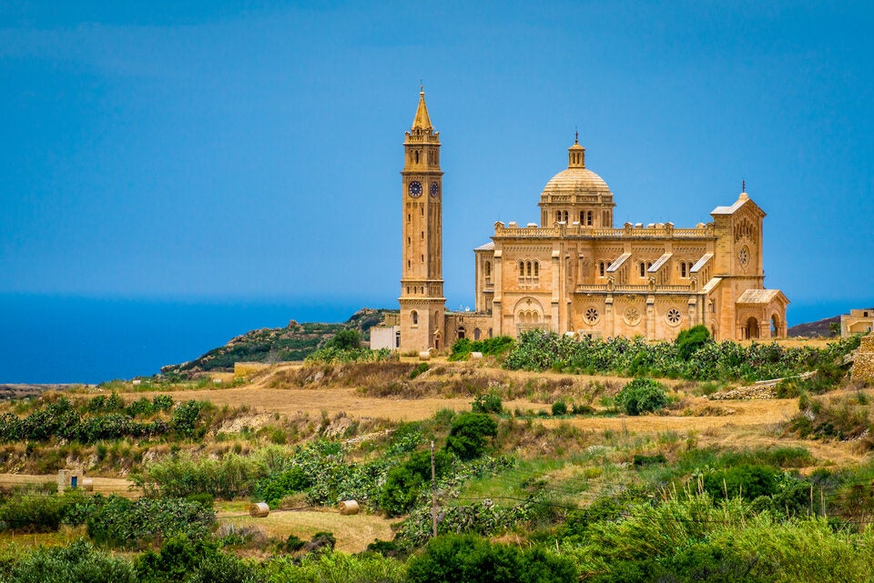 Wallfahrtskirche auf Gozo: Basilika ta' Pinu.