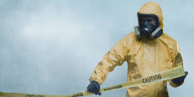 Virus Infektion Schutzanzug