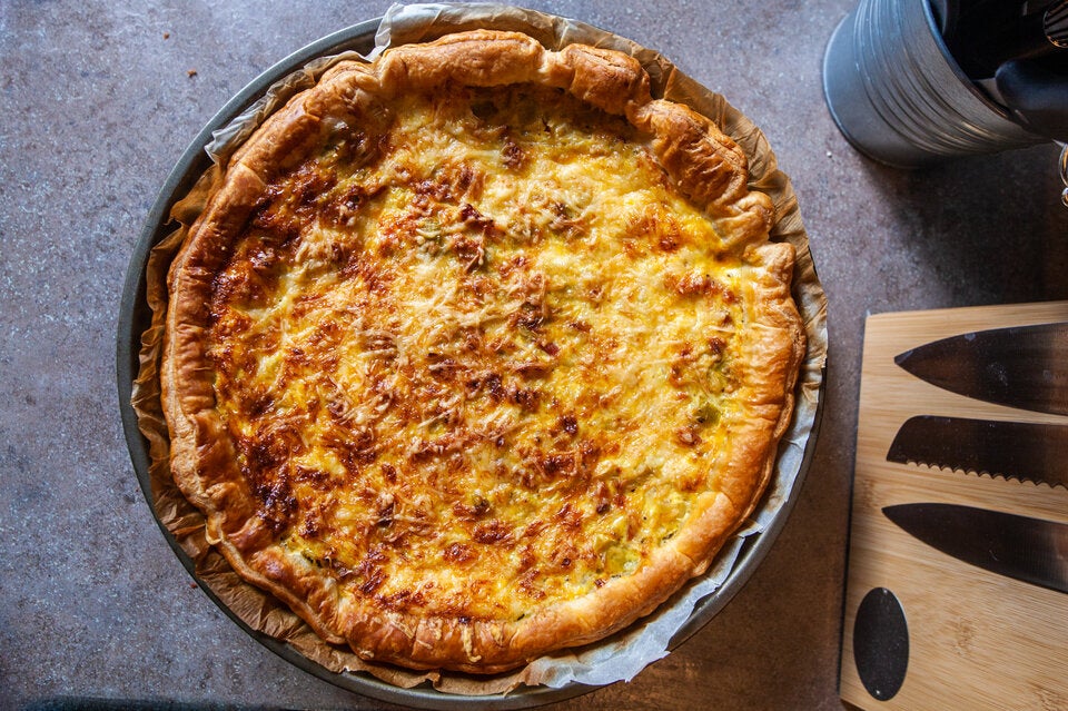 Quiche Lorraine.
