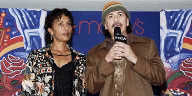 Carlos Santana mit Ex-Frau Deborah.&nbsp;