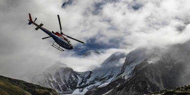 Hubschrauber Nepal Symbolbild