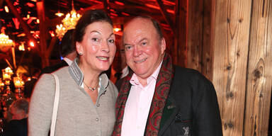 Heinz Winkler mit seiner Ehefrau