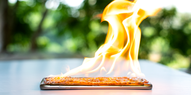 Smartphone Feuer