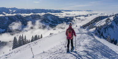 Die schönsten Schneeschuhwander-Routen in Saalbach-Hinterglemm