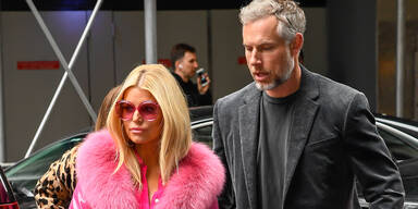 Jessica Simpson und Ehemann Eric Johnson