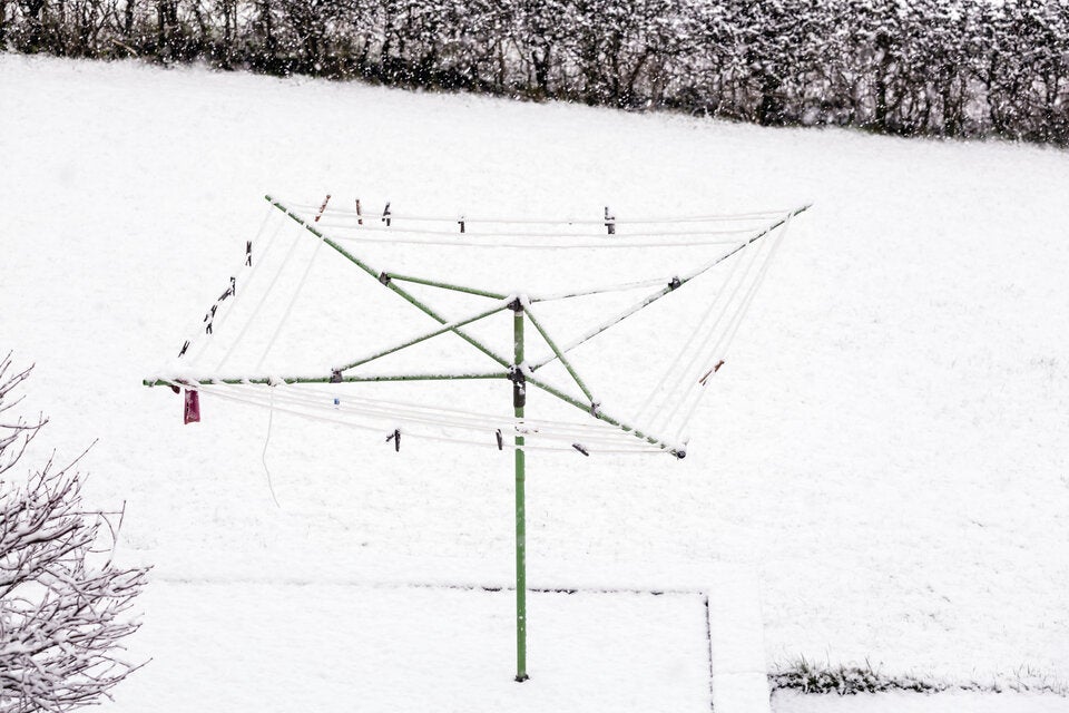 Warum Sie Ihre Wäsche bei Minusgraden draußen trocknen sollten