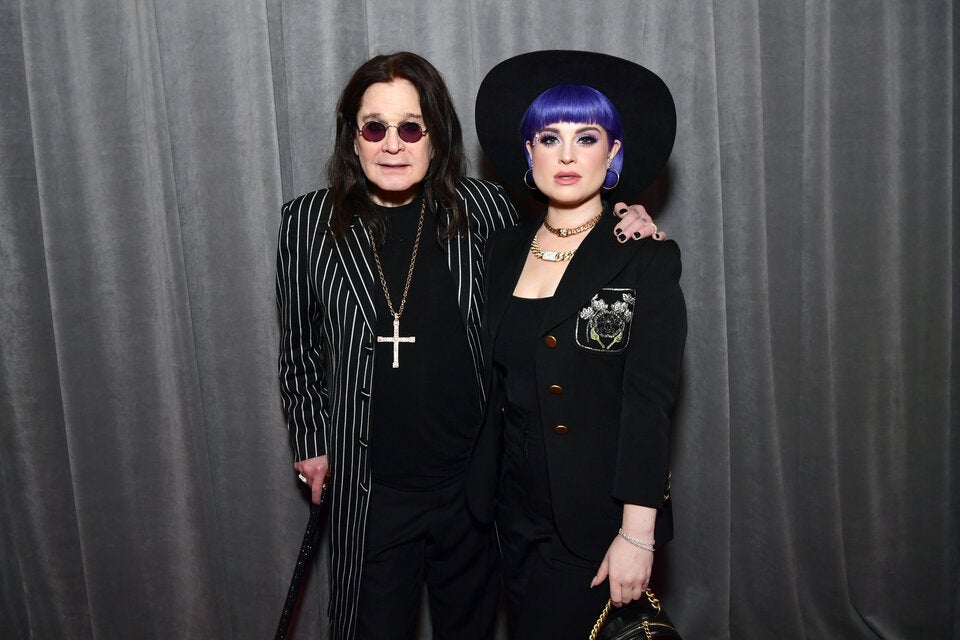 Kelly Osbourne 2020 mit ihrem verstorbenen Vater Ozzy.