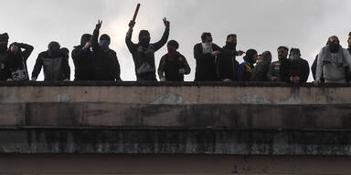 Gef&auml;ngnisrevolte Italien Coronavirus