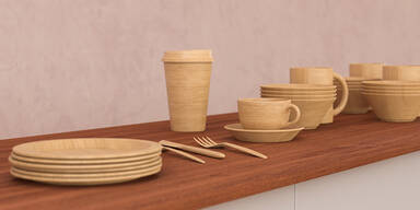 Bambus Geschirr