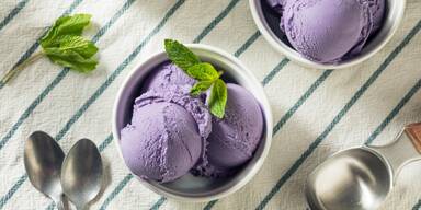 Ube Eiscreme