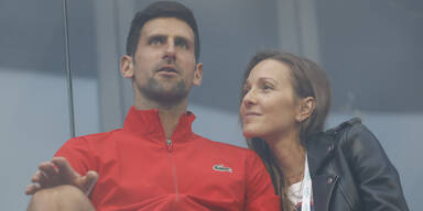 Ehekrise? R&auml;tselraten um Djokovics Frau