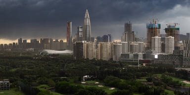 Mega-Taifun: China macht Schulen und Büros dicht