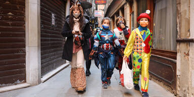 50.000 Besucher bei Karneval in Venedig