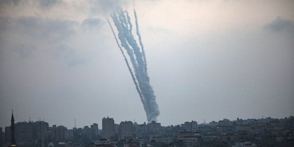 Raketenangriff auf Tel Aviv