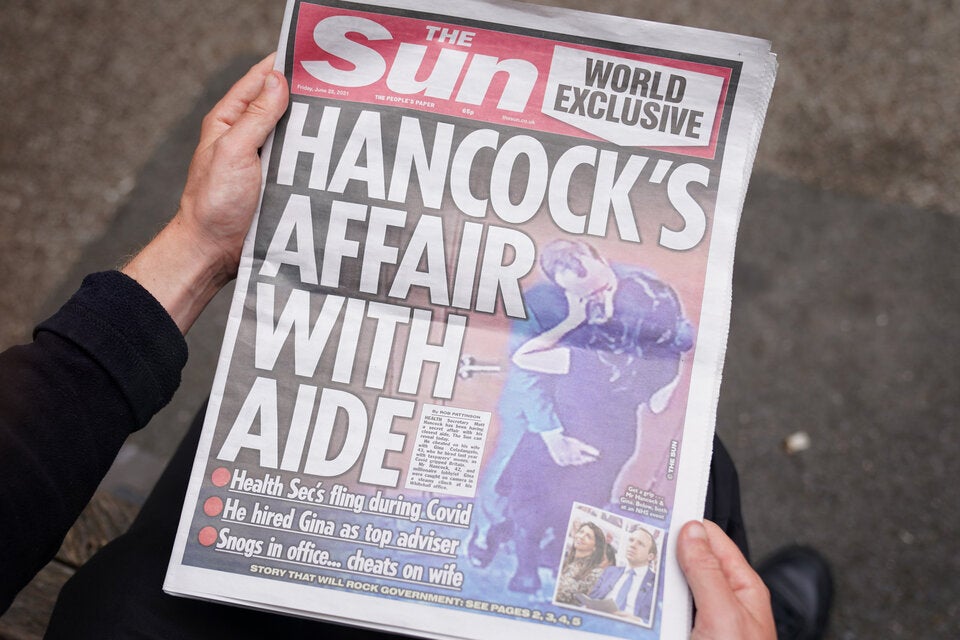 Britischer Gesundheitsminister Matt Hancock