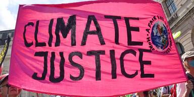 Climate Justice banner