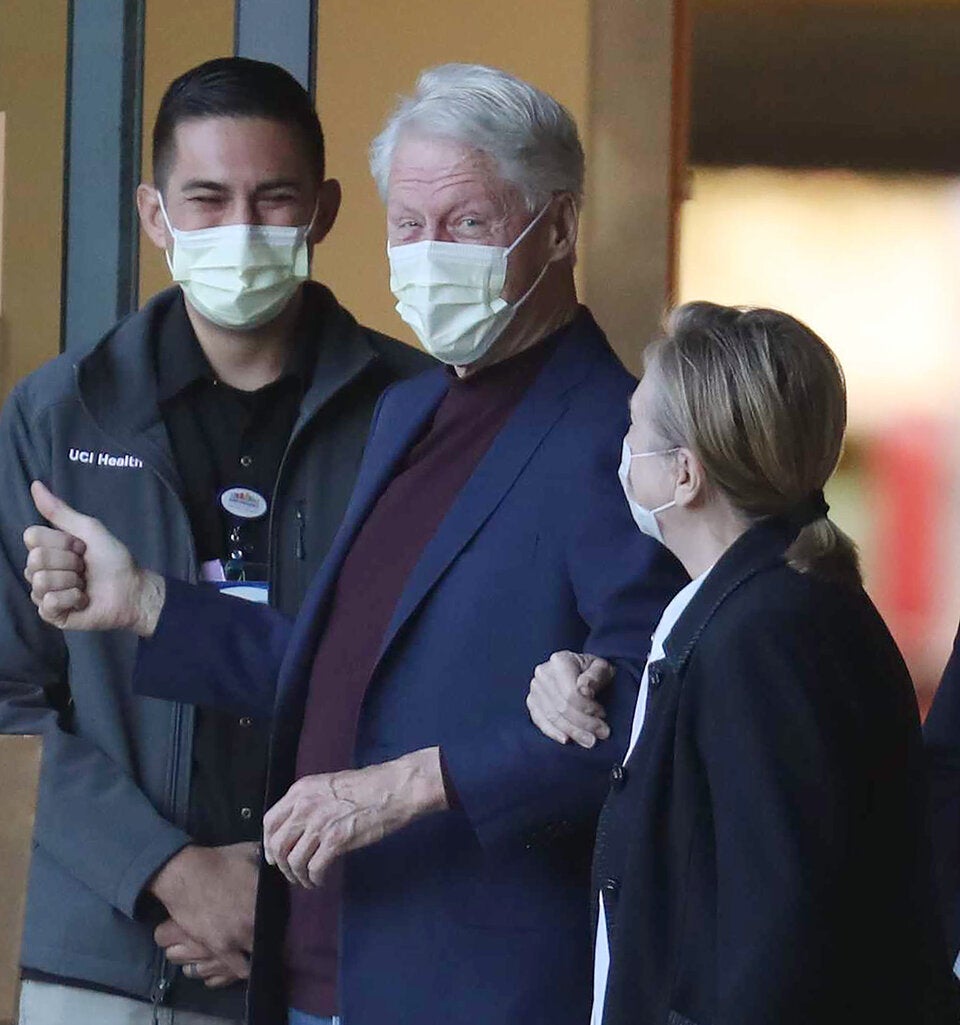 Bill Clinton aus Krankenhaus entlassen