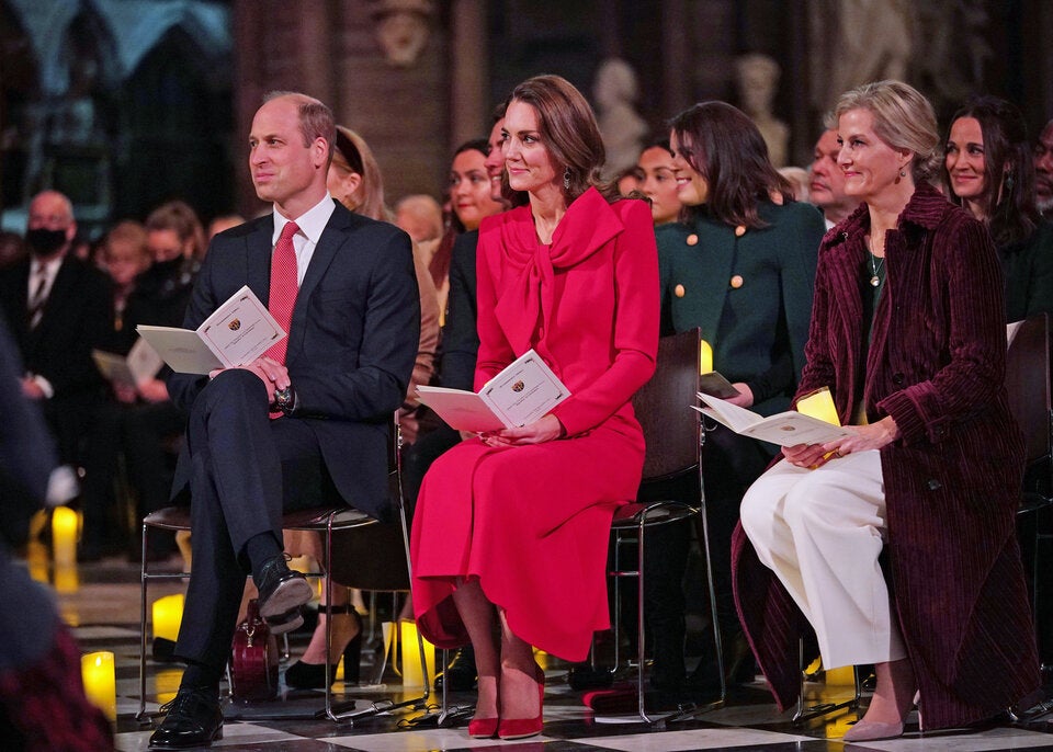 Prinz William und Prinzessin Kate beim Weihnachtskonzert