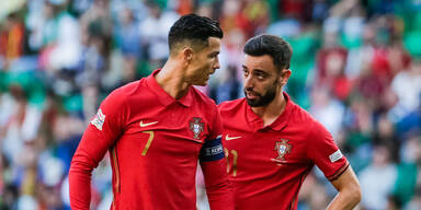 Bruno Fernandes Cristiano Ronaldo Portugal