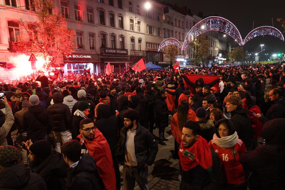 Marokko Jubel Brüssel