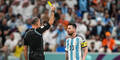 Gelbe Karte Messi