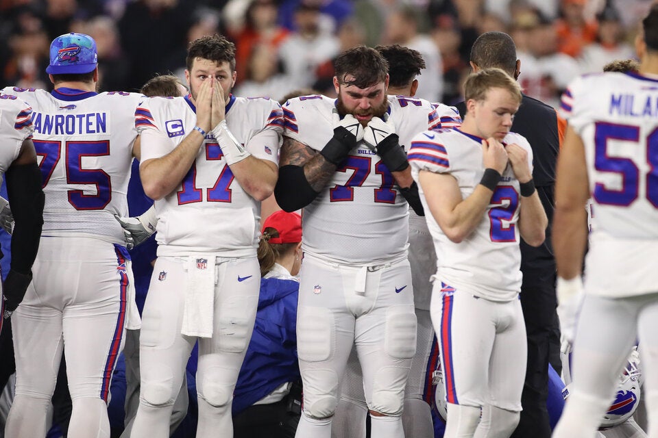 Damar Hamlin NFL Schock Unfall