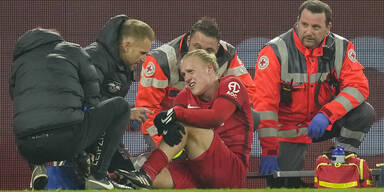 Xaver Schlager verletzt