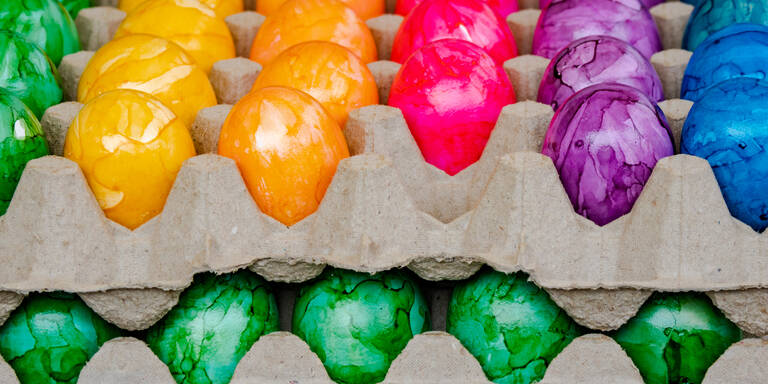Bunte Ostereier aus dem Supermarkt: Worauf Sie unbedingt achten müssen!