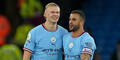 Erling Haaland Kyle Walker Manchester City