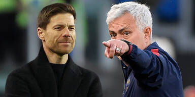 Xabi Alonso Jose Mourinho Europa League Halbfinale