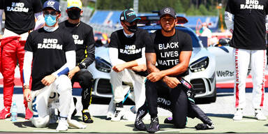 LEwis Hamilton Kniefall Spielberg &Ouml;sterreich