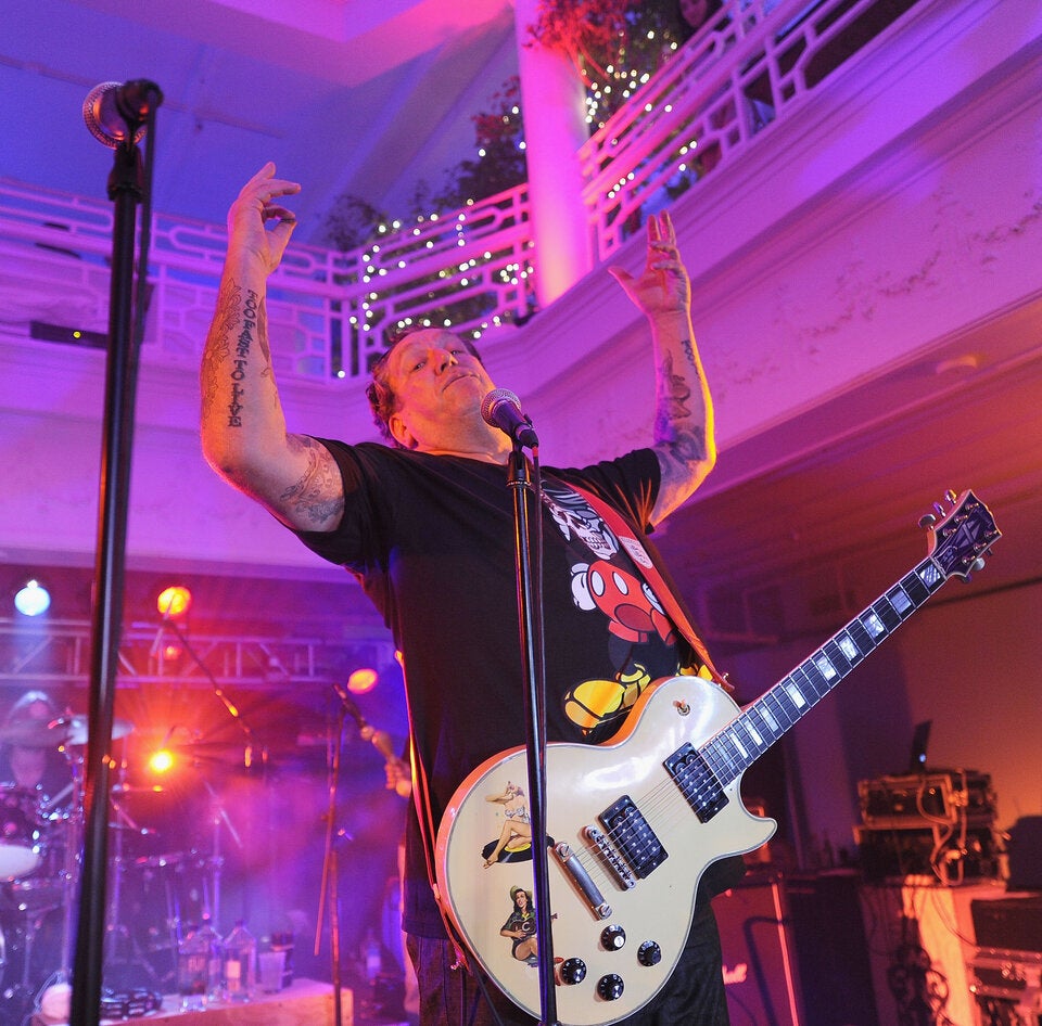 Steve Jones von den Sex Pistols