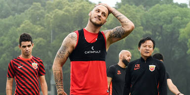 Arnautovic reist aus China ab